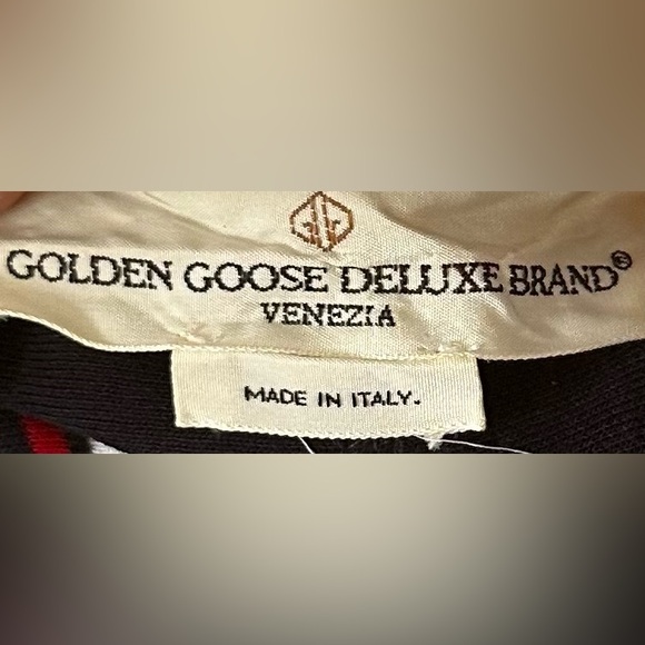 Golden Goose High-waisted Blue Pants - Size L - Picture 4 of 9